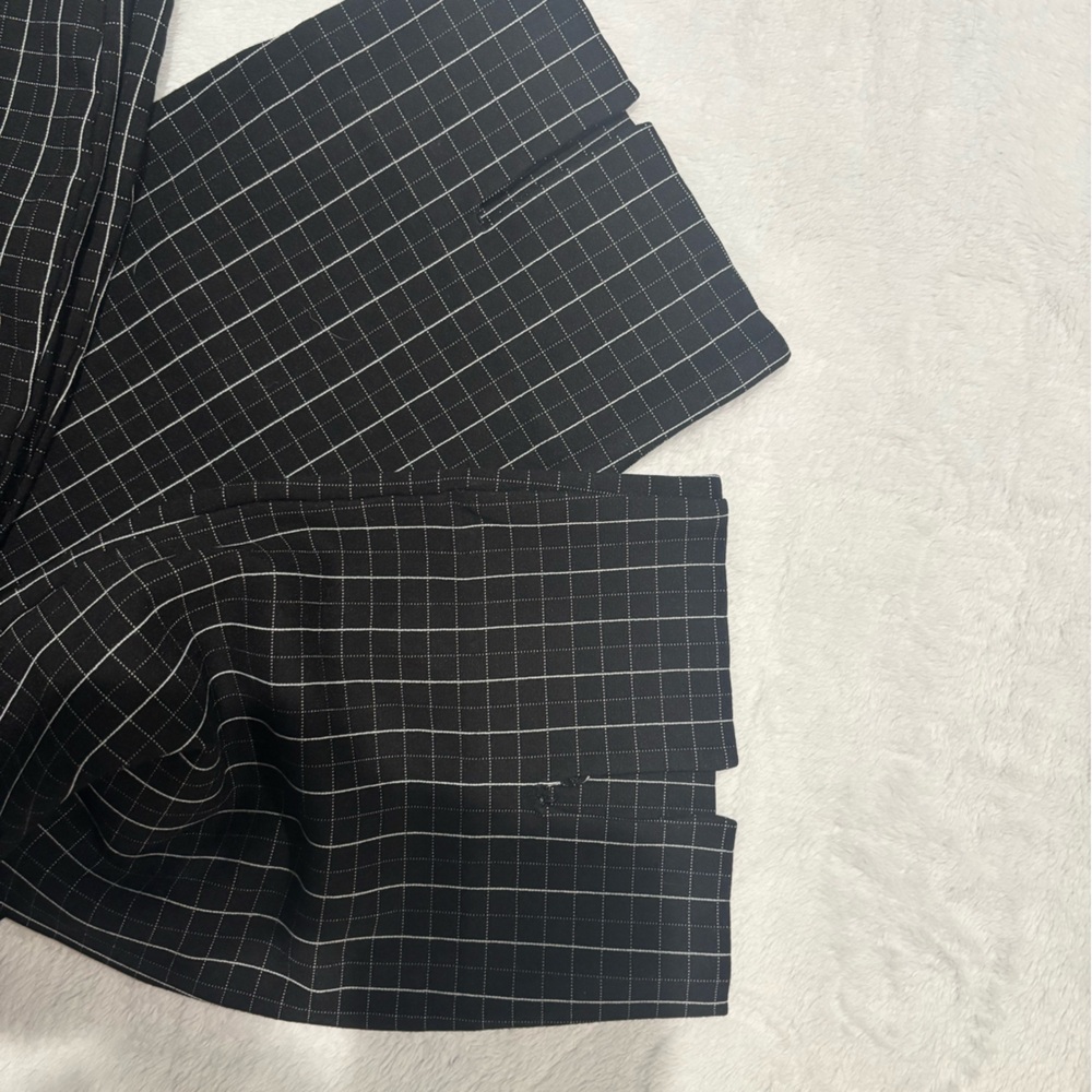 Black Checkered Trouser - Picture 5 of 6